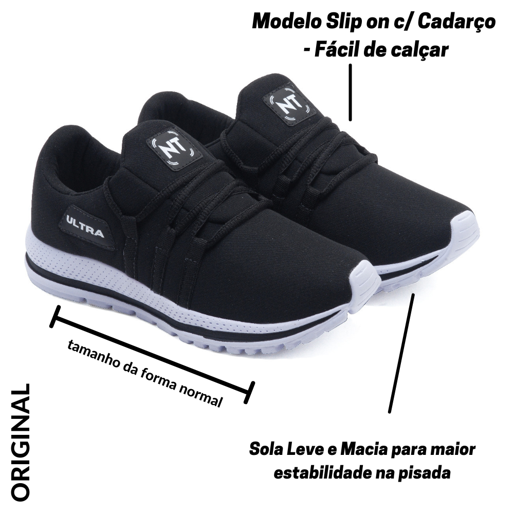 COMBO 2 PARES F1 ULTRA PRETO BRANCO E PRETO PRETO